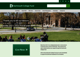Dartmouthcollegefund.org thumbnail