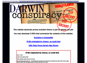 Darwinconspiracy.com thumbnail