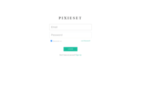 Dashboard.pixieset.com thumbnail