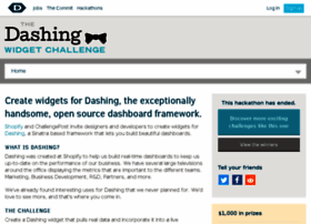 Dashing.devpost.com thumbnail