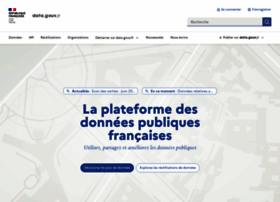 Data.gouv.fr thumbnail Data.gouv.fr thumbnail