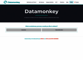 Datamonkey.org thumbnail