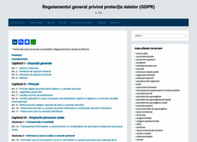 Dataprotectionromania.ro thumbnail
