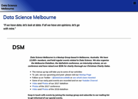 Datasciencemelbourne.com thumbnail