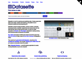 Datasette.io thumbnail