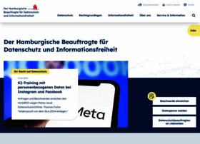 Datenschutz-hamburg.de thumbnail