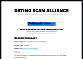 Datingscamalliance.wordpress.com thumbnail