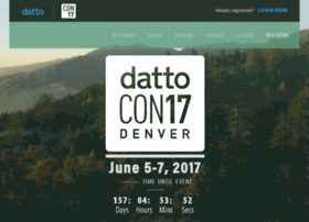 Dattopartnerconference.com thumbnail