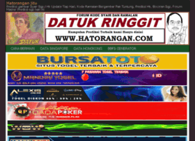 Prediksi Datuk Ringgit Hari Ini Rasanya