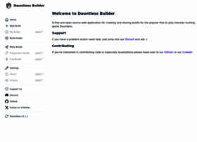 Dauntless-builder.com thumbnail