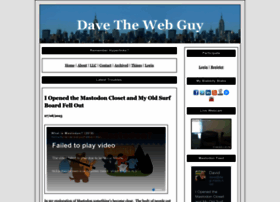 Davethewebguy.com thumbnail