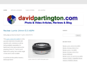 Davidpartington.com thumbnail