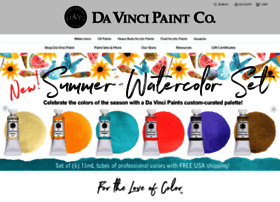 Davincipaints.com thumbnail