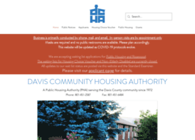 Daviscommunityhousing.com thumbnail