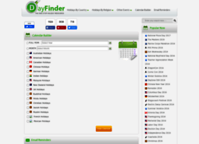 Day-finder.com thumbnail