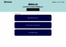 Dbbio.kr thumbnail
