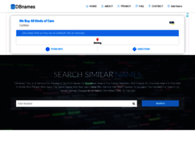 Dbnames.net thumbnail