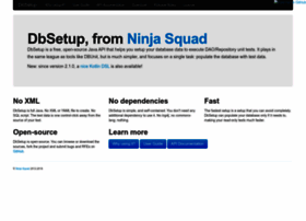 Dbsetup.ninja-squad.com thumbnail