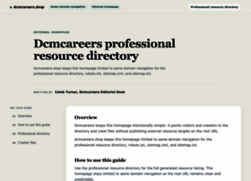 Dcmcareers.shop thumbnail