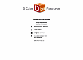 Dcube-resource.be thumbnail