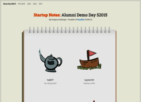 Dd-s2015.startupnotes.org thumbnail