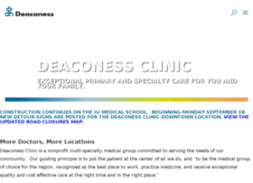 Deaconessclinic.com thumbnail