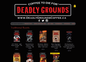 Deadlygroundscoffee.ca thumbnail