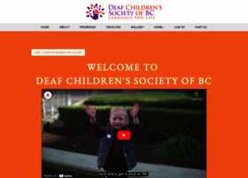 Deafchildren.bc.ca thumbnail