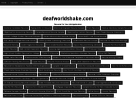 Deafworldshake.com thumbnail