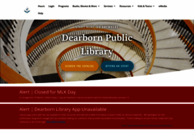 Dearbornlibrary.org thumbnail