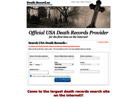 Death-record.us thumbnail