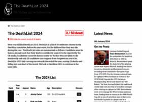 Deathlist.net thumbnail