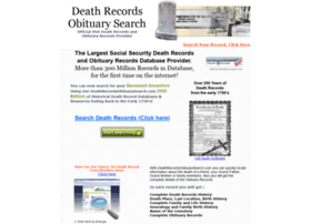 Deathrecordsobituarysearch.com thumbnail