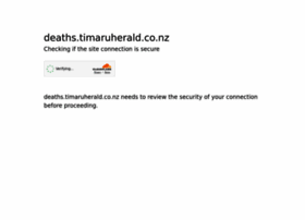 Deaths.timaruherald.co.nz thumbnail