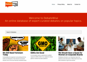 Debatewise.org thumbnail Debatewise.org thumbnail