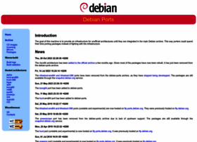 Debian-ports.org thumbnail