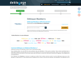 Deblocage-blackberry.com thumbnail