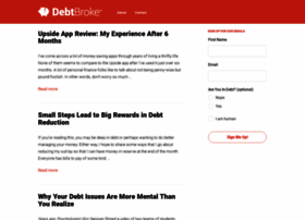 Debtbroke.com thumbnail