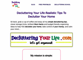 Declutteringyourlife.com thumbnail