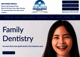 Dedicateddentalcare.com thumbnail