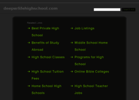 Deeperlifehighschool.com thumbnail