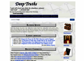 Deeptruths.com thumbnail