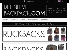 Definitivebackpack.com thumbnail