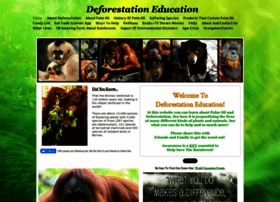 Deforestationeducation.com thumbnail