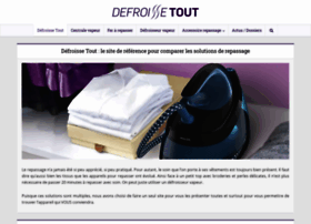Defroissetout.fr thumbnail