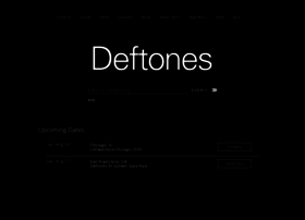 Deftones.com thumbnail