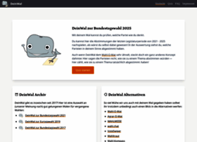 Deinwal.de thumbnail