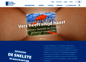 Dejongverpakking.com thumbnail