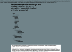 Dekanekonferenz-design.de thumbnail