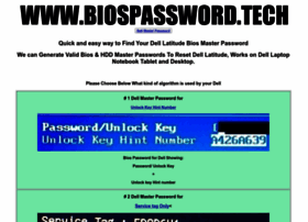 Dell-latitude-bios-password.biospassword.tech thumbnail